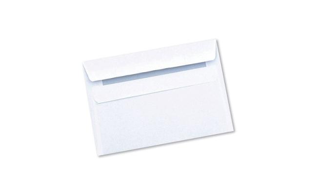 White Letter Envelopes Pack of 50
